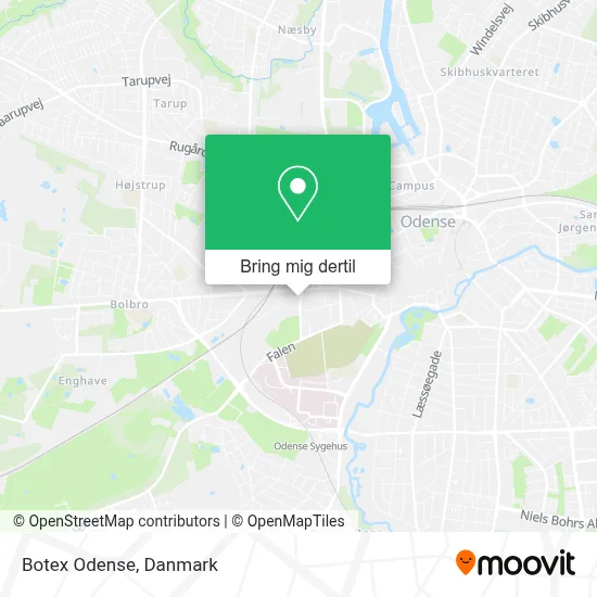 Botex Odense kort