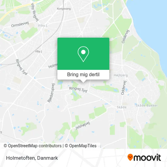 Holmetoften kort