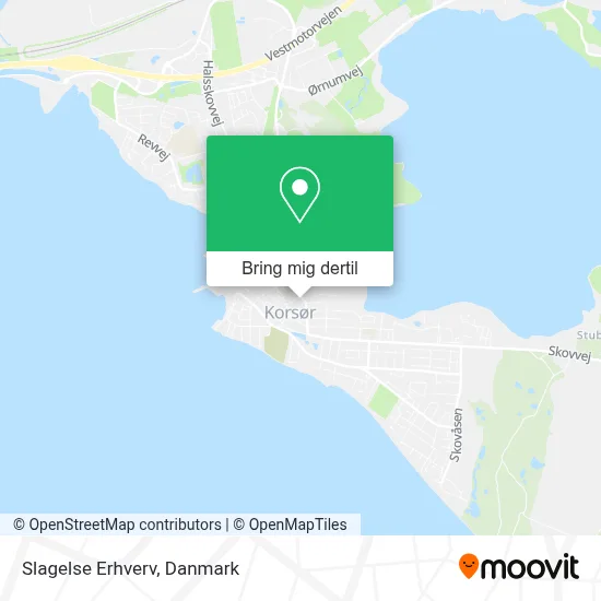 Slagelse Erhverv kort