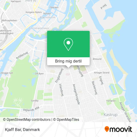 Kjaff Bar kort