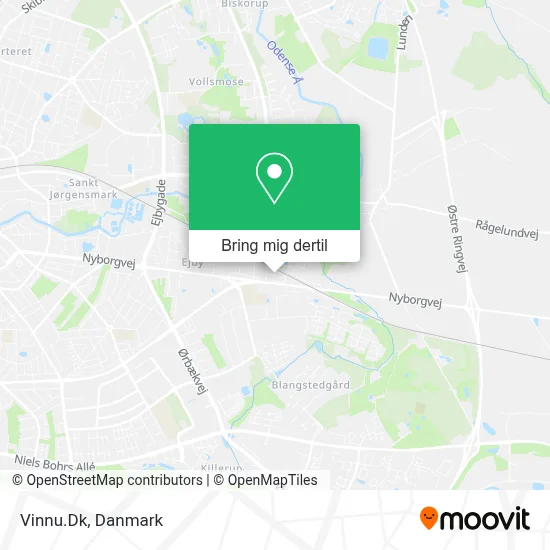 Vinnu.Dk kort