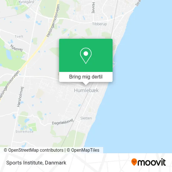 Sports Institute kort