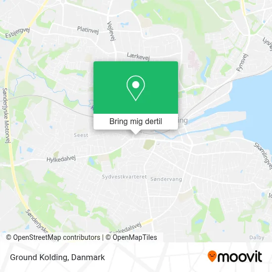 Ground Kolding kort
