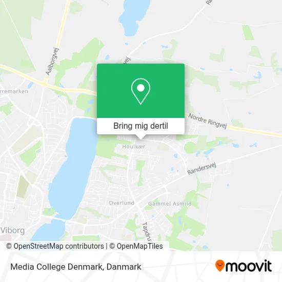 Media College Denmark kort