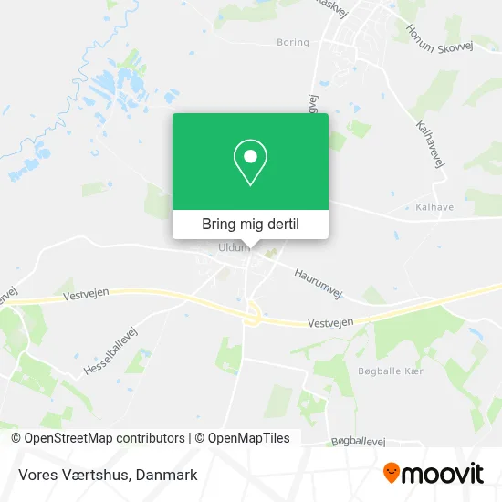 Vores Værtshus kort