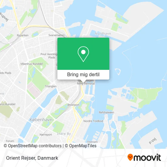 Orient Rejser kort