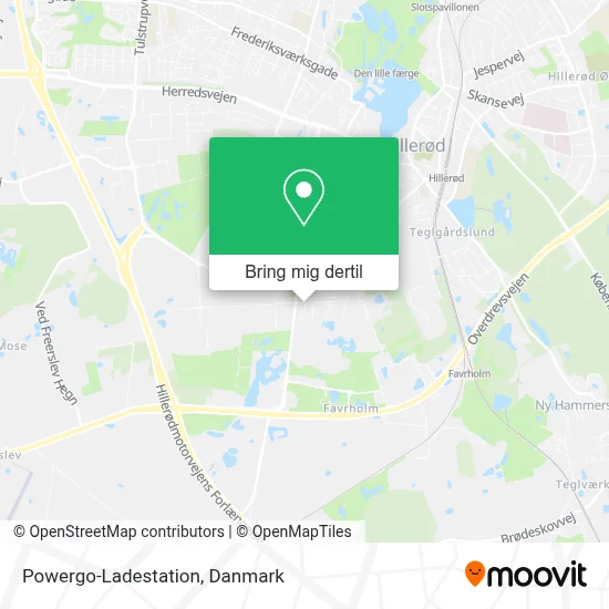 Powergo-Ladestation kort