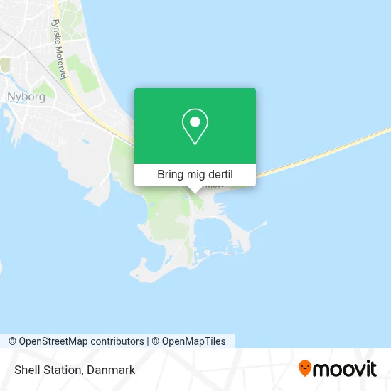 Shell Station kort