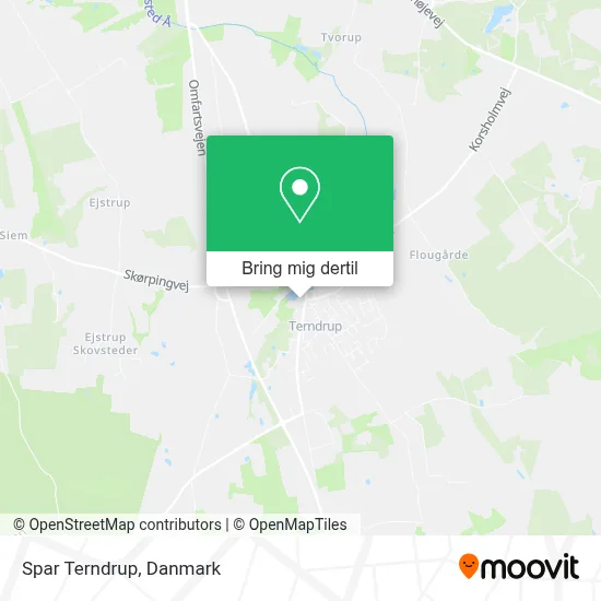 Spar Terndrup kort