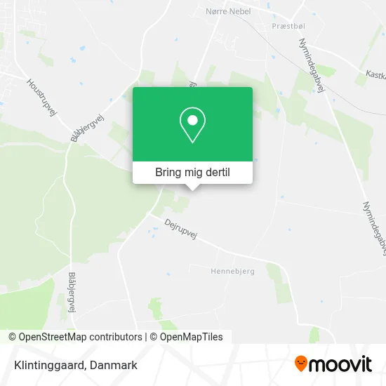Klintinggaard kort