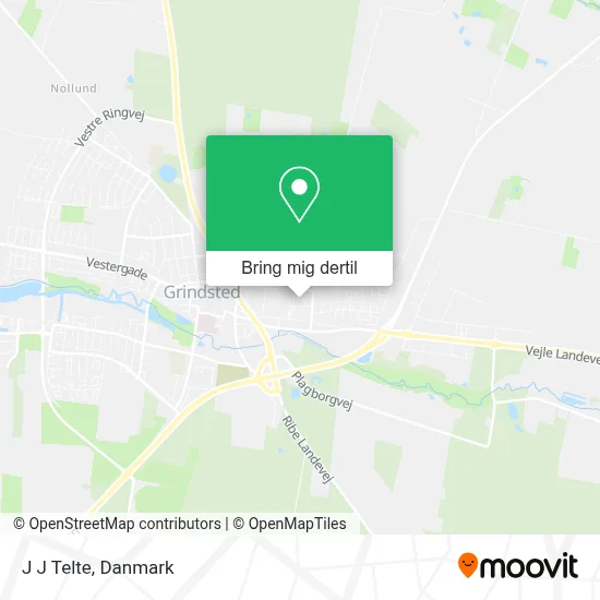 J J Telte kort