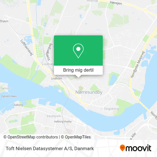 Toft Nielsen Datasystemer A/S kort
