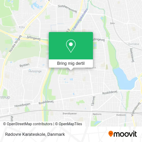 Rødovre Karateskole kort