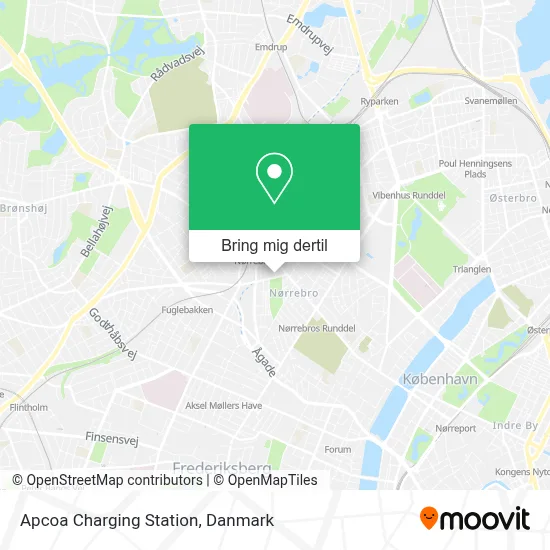 Apcoa Charging Station kort