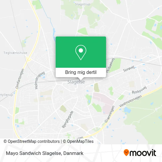 Mayo Sandwich Slagelse kort