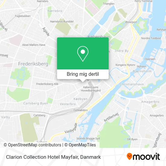 Clarion Collection Hotel Mayfair kort