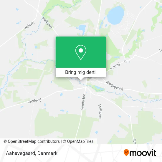 Aahavegaard kort