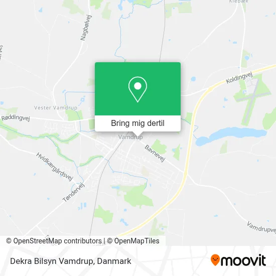 Dekra Bilsyn Vamdrup kort