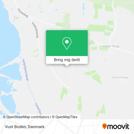 Vust Boden kort