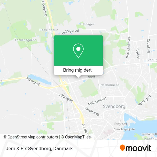 Jem & Fix Svendborg kort