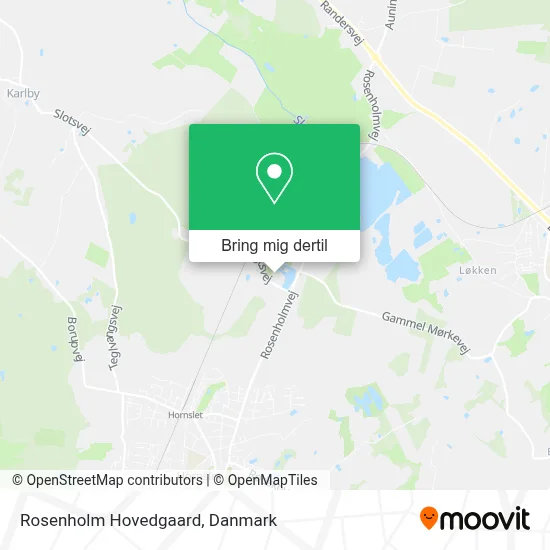 Rosenholm Hovedgaard kort