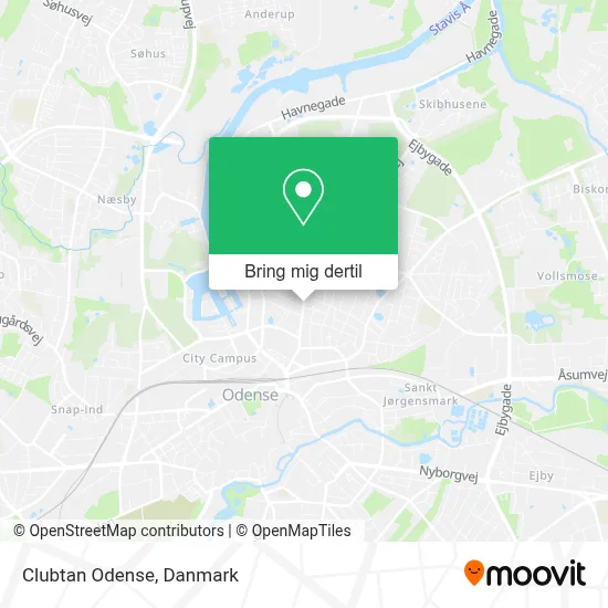 Clubtan Odense kort