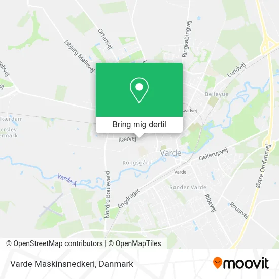 Varde Maskinsnedkeri kort
