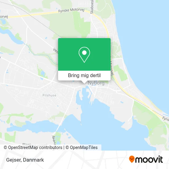 Gejser kort