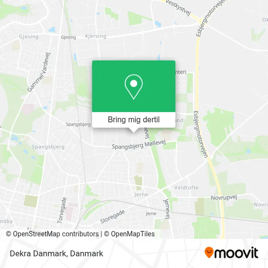 Dekra Danmark kort