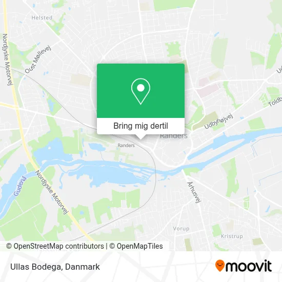 Ullas Bodega kort
