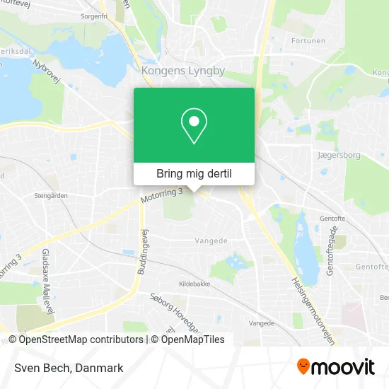 Sven Bech kort