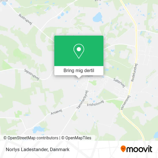 Norlys Ladestander kort