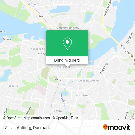 Zizzi - Aalborg kort