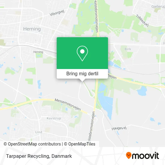 Tarpaper Recycling kort