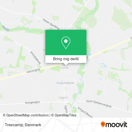 Treecamp kort