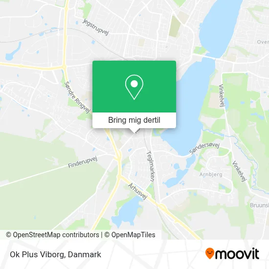 Ok Plus Viborg kort