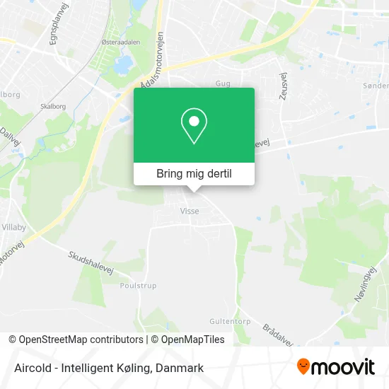 Aircold - Intelligent Køling kort