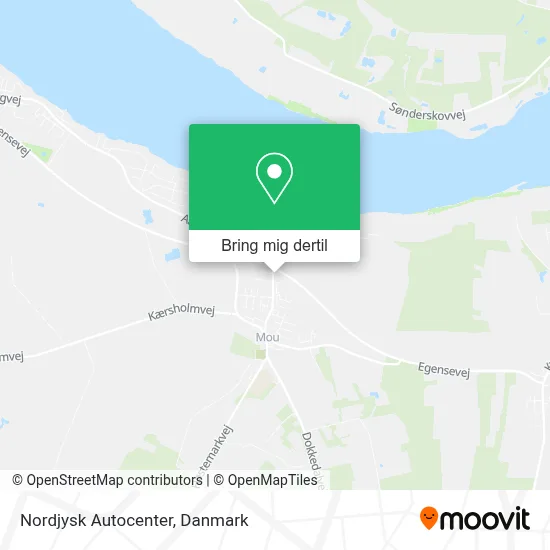 Nordjysk Autocenter kort