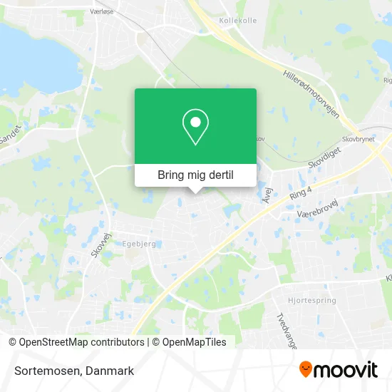 Sortemosen kort