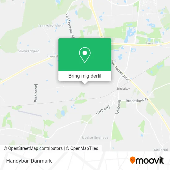 Handybar kort