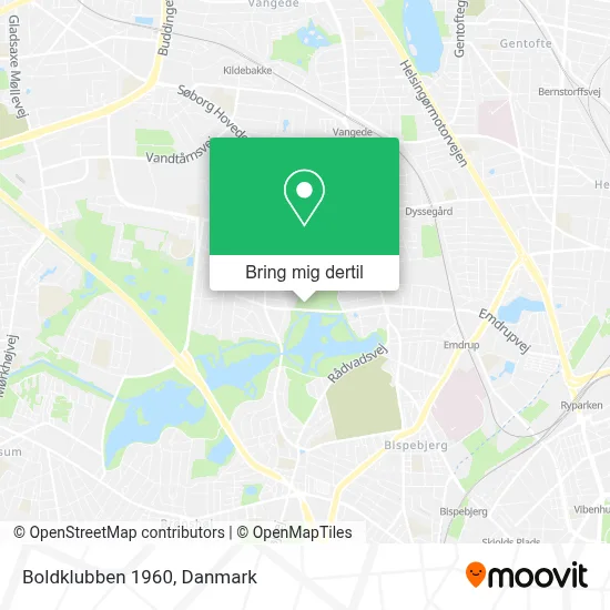 Boldklubben 1960 kort