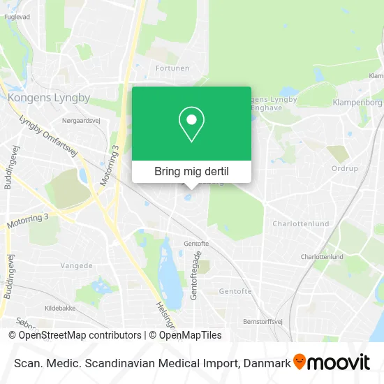 Scan. Medic. Scandinavian Medical Import kort