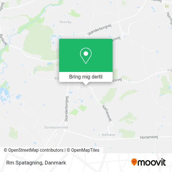 Rm Spatagning kort