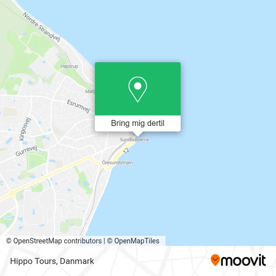 Hippo Tours kort