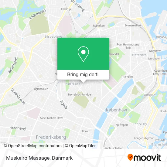 Muskelro Massage kort