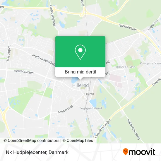 Nk Hudplejecenter kort