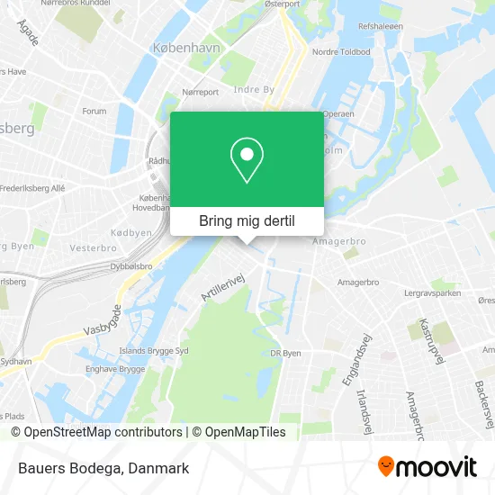 Bauers Bodega kort