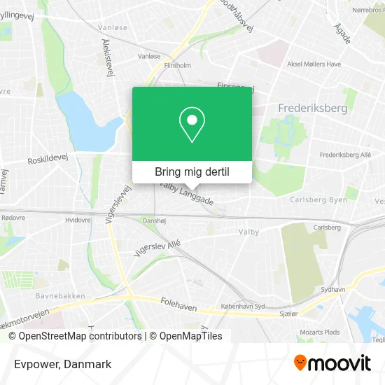Evpower kort