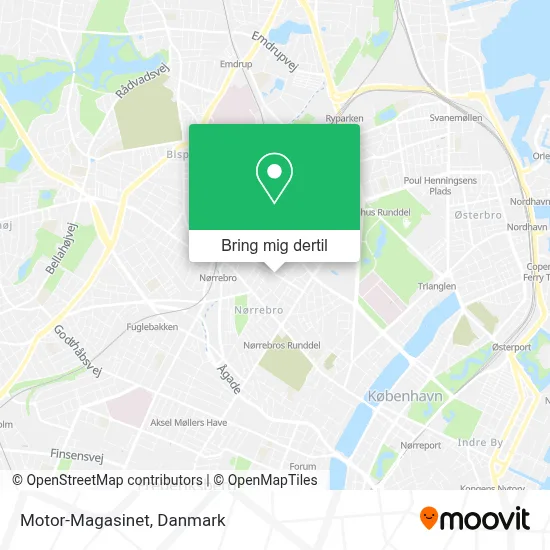 Motor-Magasinet kort