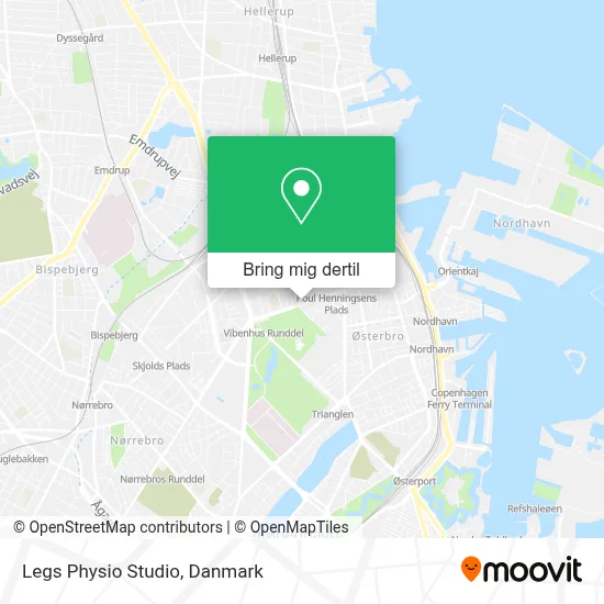 Legs Physio Studio kort